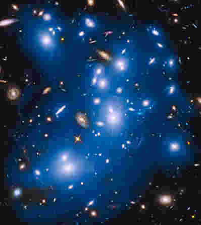 哈勃觀看幽靈般的星星從死星崎射出的星星